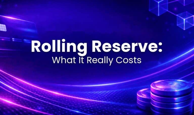Rolling reserve: how much turnover stays frozen