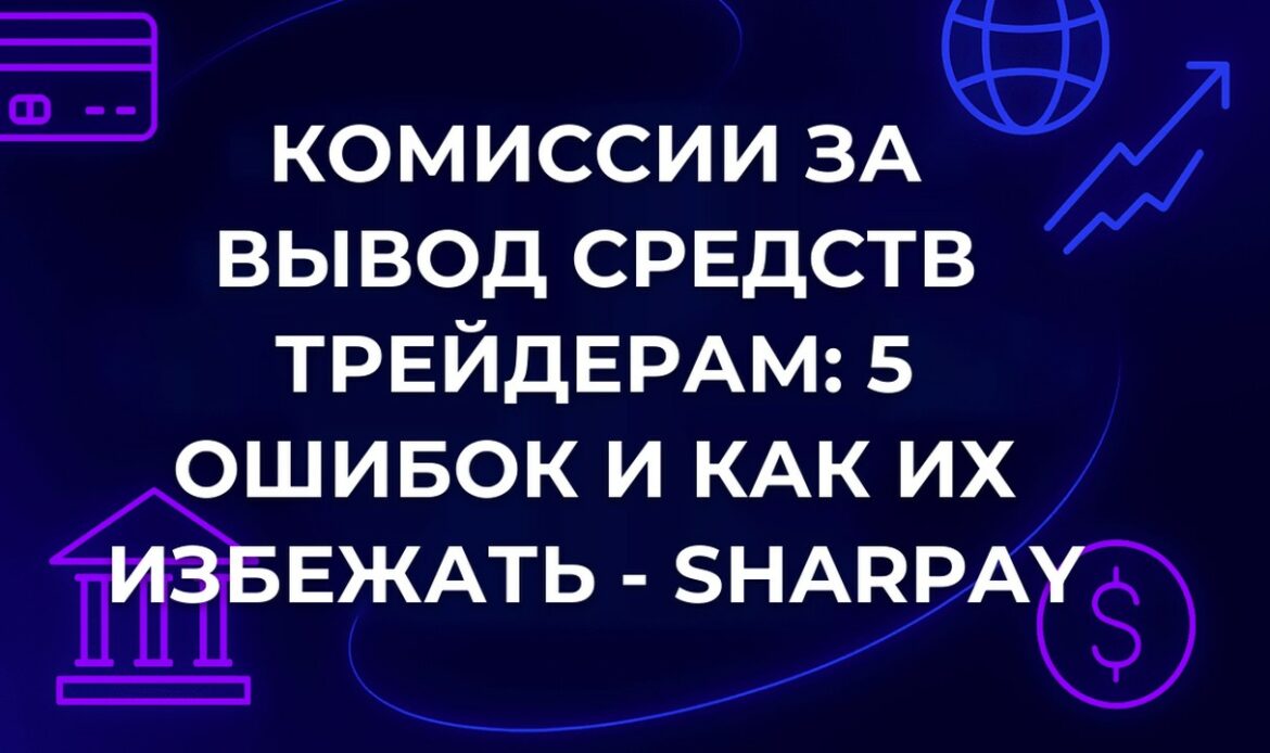 Комиссии за вывод средств трейдерам: 5 ошибок и как их избежать - SharPay