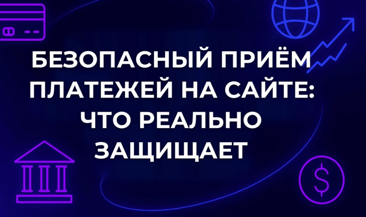 Безопасный приём платежей на сайте: что реально защищает