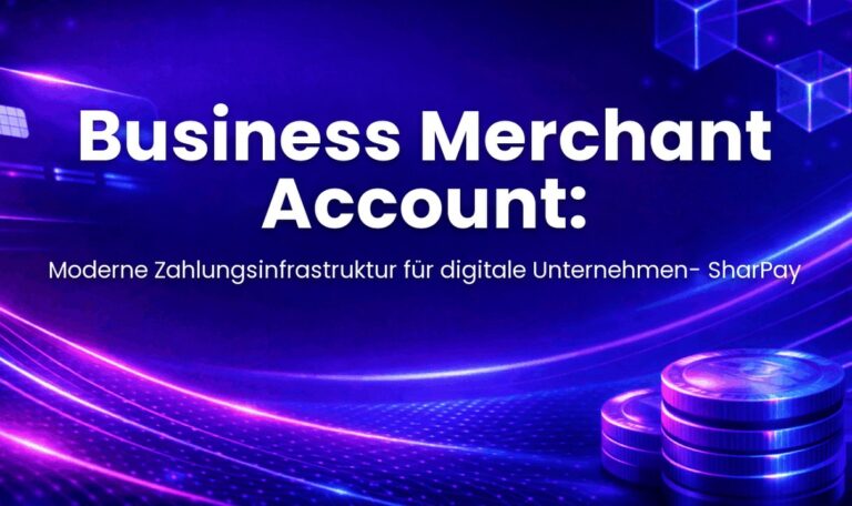 Business Merchant Account: Moderne Zahlungsinfrastruktur für digitale Unternehmen- SharPay