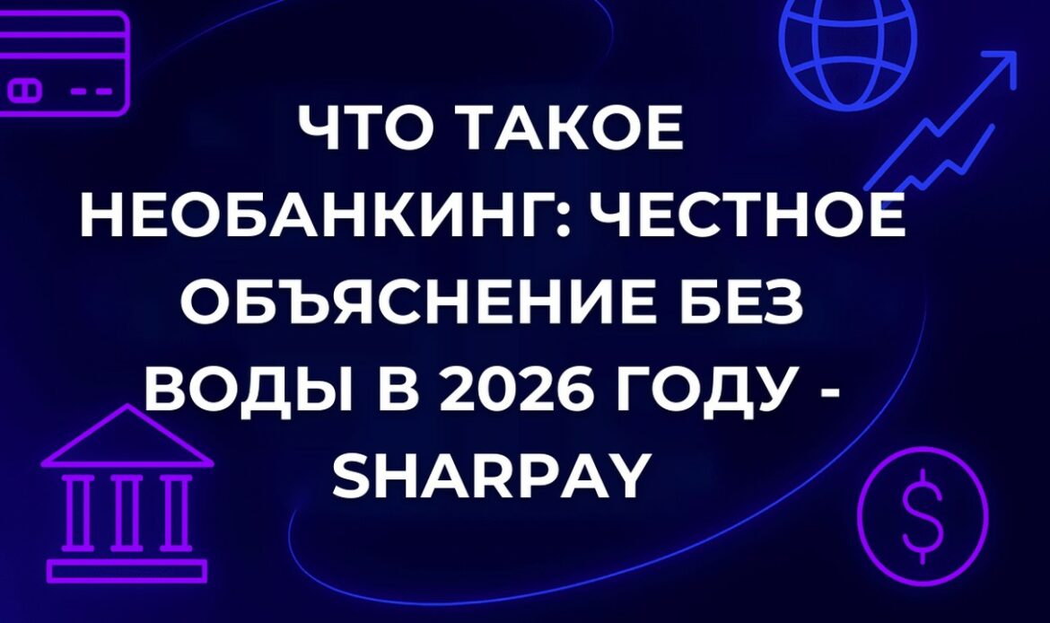 Что такое необанкинг: честное объяснение без воды в 2026 году - SharPay