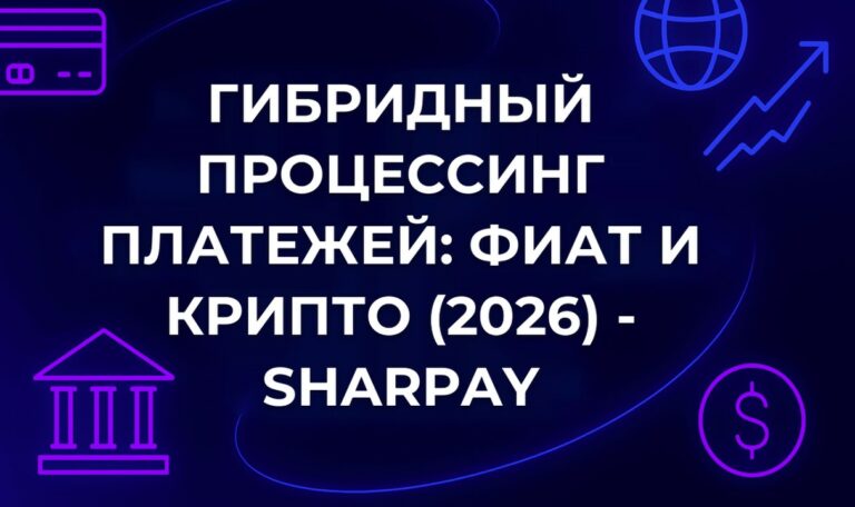 Гибридный процессинг платежей: Фиат и Крипто (2026) - SharPay