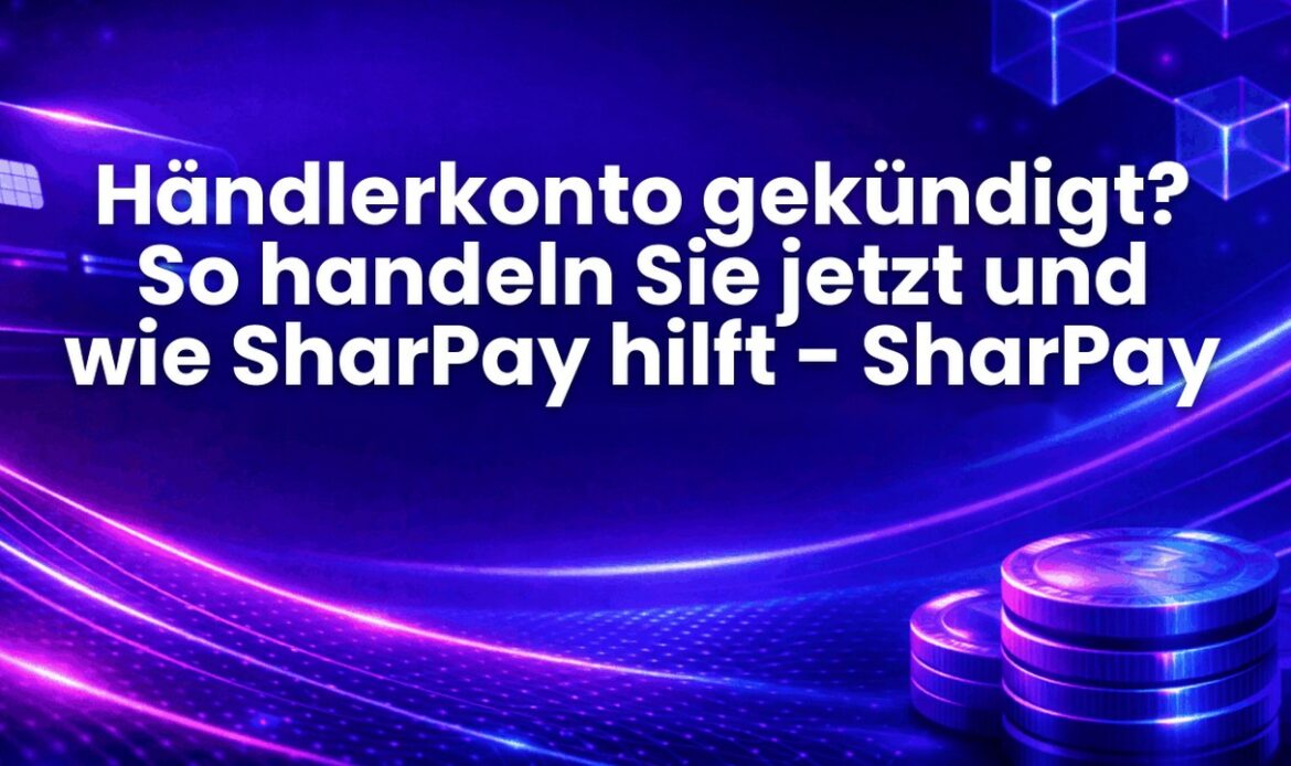 Händlerkonto gekündigt? So handeln Sie jetzt und wie SharPay hilft - SharPay