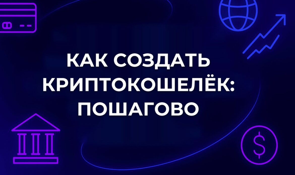 Как создать криптокошелёк: пошаговая инструкция
