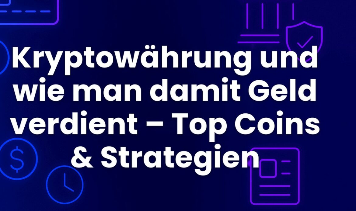 Kryptowährung und wie man damit Geld verdient – Top Coins & Strategien