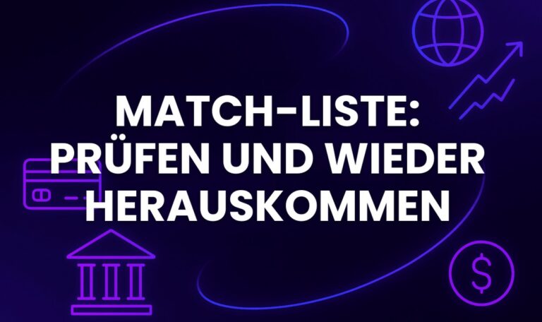 MATCH-Liste: prüfen und wieder herauskommen
