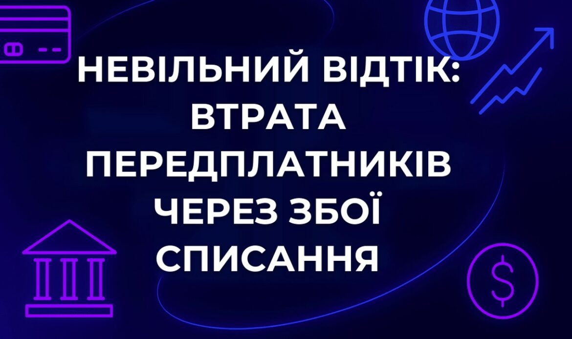Невільний відтік: втрата передплатників через збої списання