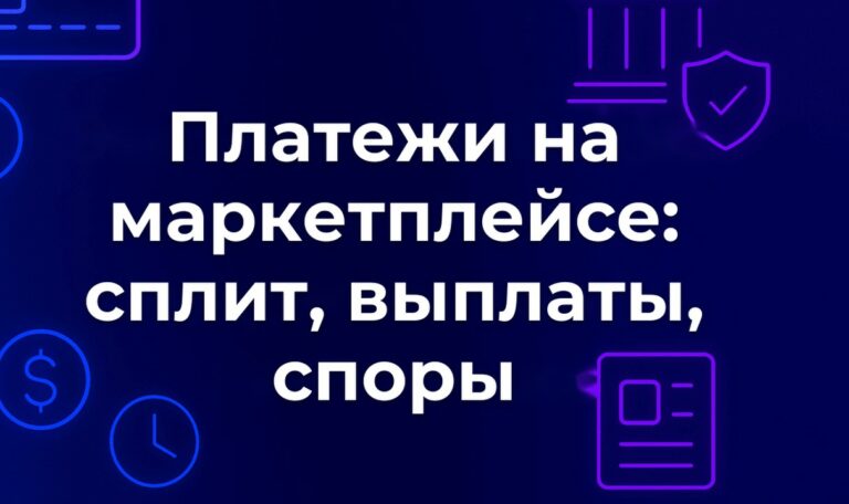 Платежи на маркетплейсе: сплит, выплаты, споры