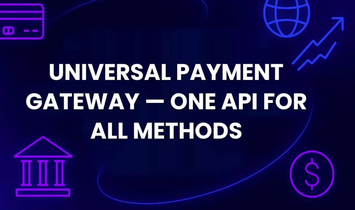 Universal Payment Gateway — One API for All Methods