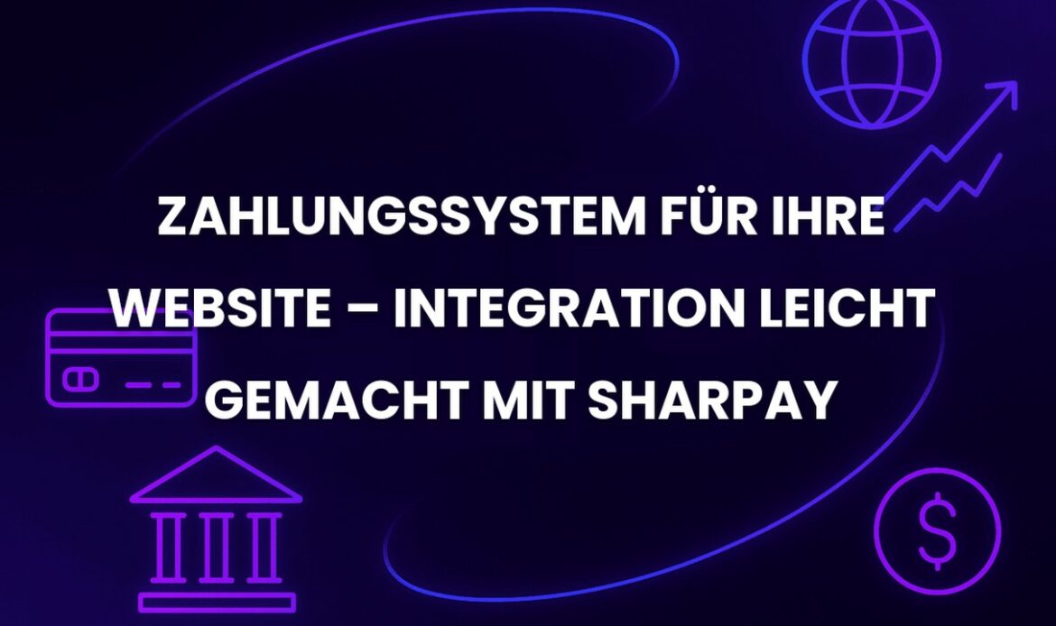 Zahlungssystem für Ihre Website – Integration leicht gemacht mit SharPay