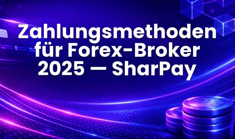 Zahlungsmethoden für Forex-Broker 2025 — SharPay