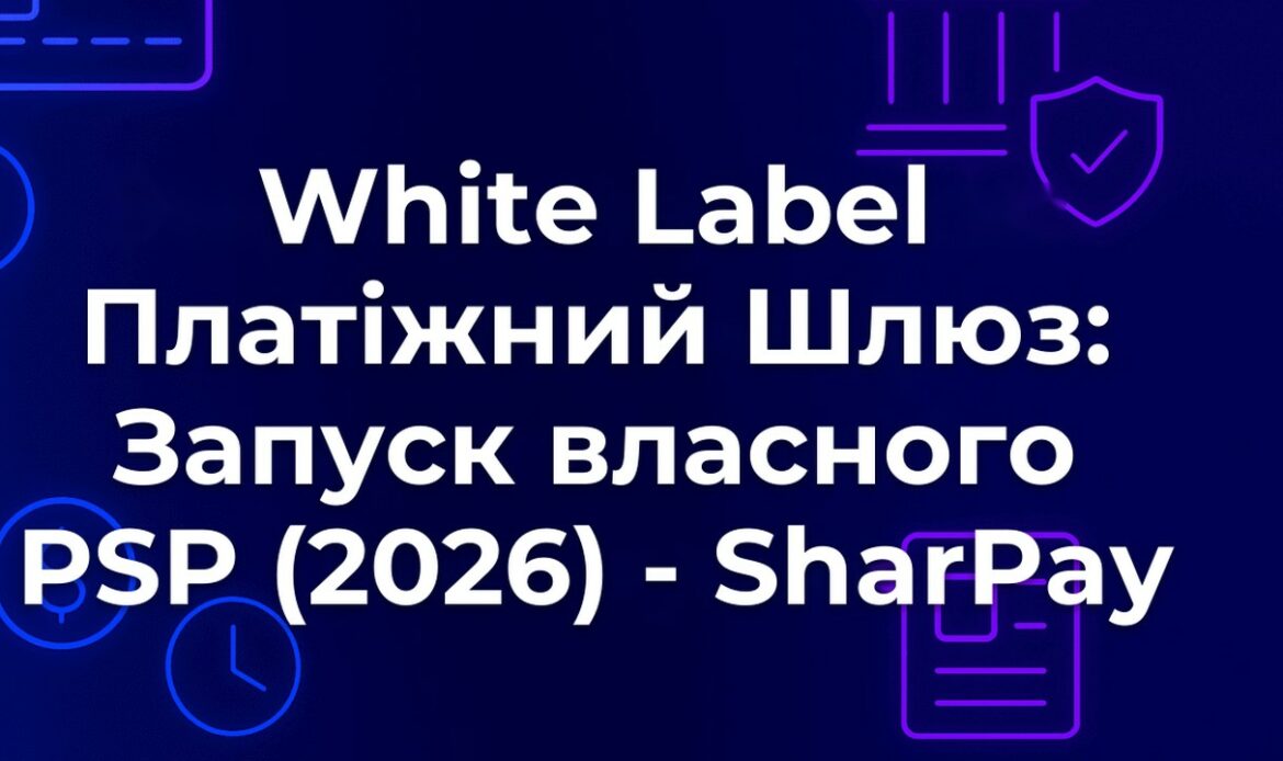 White Label Платіжний Шлюз: Запуск власного PSP (2026) - SharPay