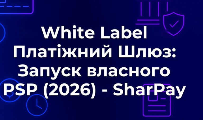 White Label Платіжний Шлюз: Запуск власного PSP (2026) - SharPay
