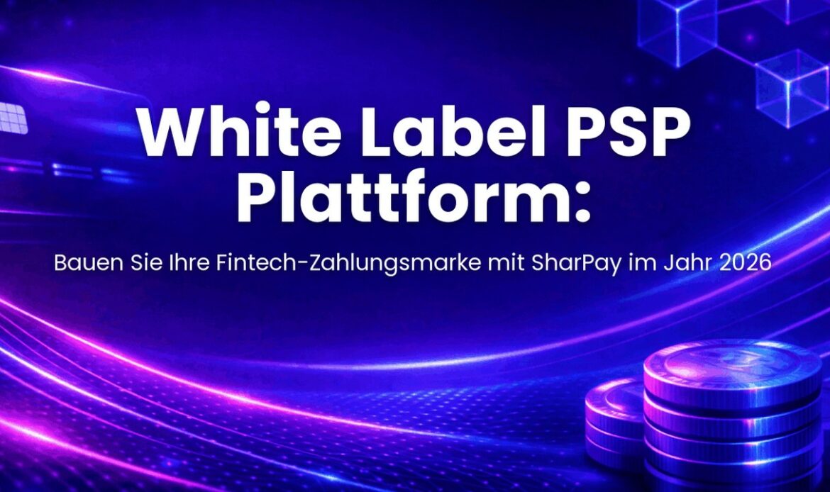 White Label PSP Plattform: Bauen Sie Ihre Fintech-Zahlungsmarke mit SharPay im Jahr 2026