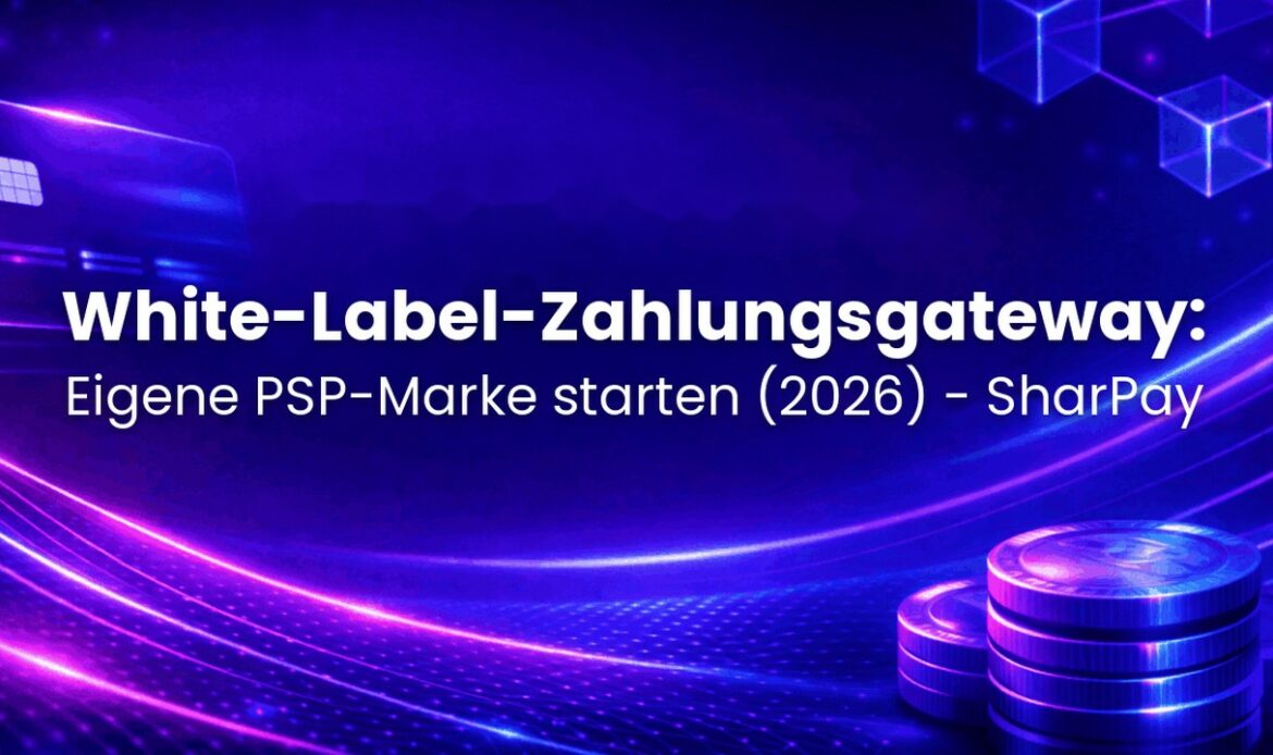 White-Label-Zahlungsgateway: Eigene PSP-Marke starten (2026) - SharPay