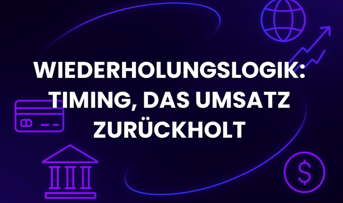 Wiederholungslogik: Timing, das Umsatz zurückholt
